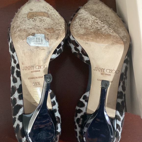 Jimmy Choo Leopard Print Heels - Picture 7 of 7
